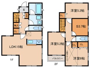 Kolet府中西府#12の物件間取画像